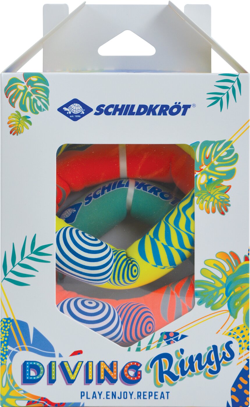 DONIC SCHILDKRÖT NEOPREN DIVING RINGS (3 Tauchringe – Bild 2