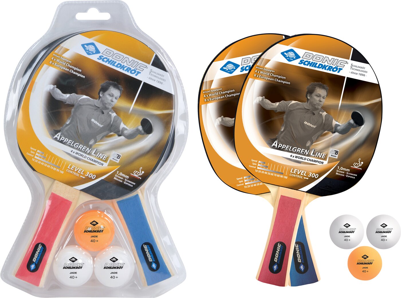 DONIC SCHILDKRÖT TT-Set SOPO Level 300 im Blister