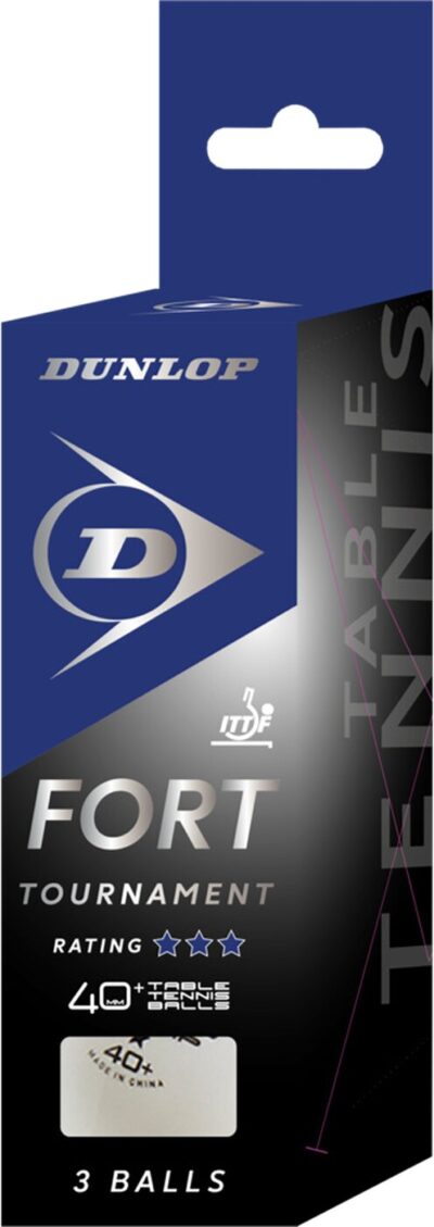 DUNLOP 40+ FORT TOURNAMENT 3 BALL WEI