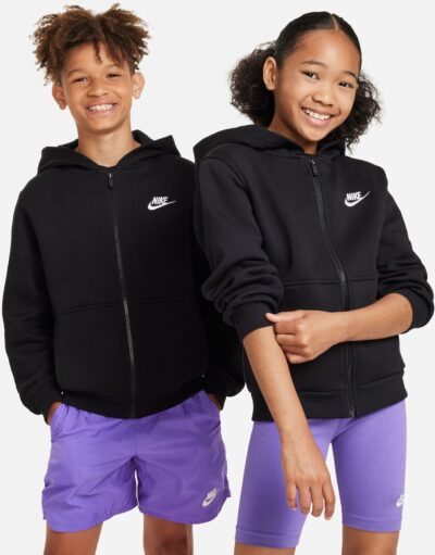 NIKE K NSW CLUB FLC HD FZ LS LBR – Bild 4