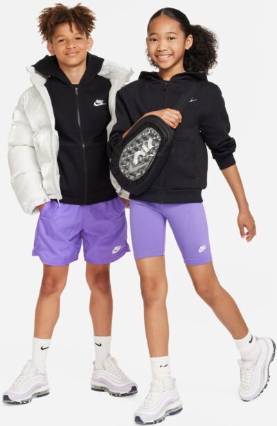 NIKE K NSW CLUB FLC HD FZ LS LBR – Bild 6