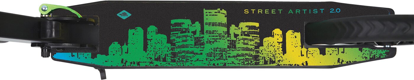 DONIC SCHILDKRÖT City Scooter STREET ARTIST 2.0, gre – Bild 2
