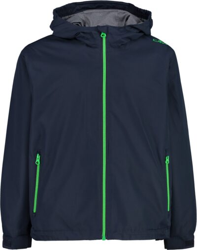 CMP KID JACKET FIX HOOD BLACK BLUE [Digital]