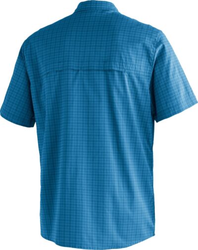 MAIER SPORTS Mats S/S He-Hemd 1/2 Arm el. BLUE CHECK [Digital] – Bild 2