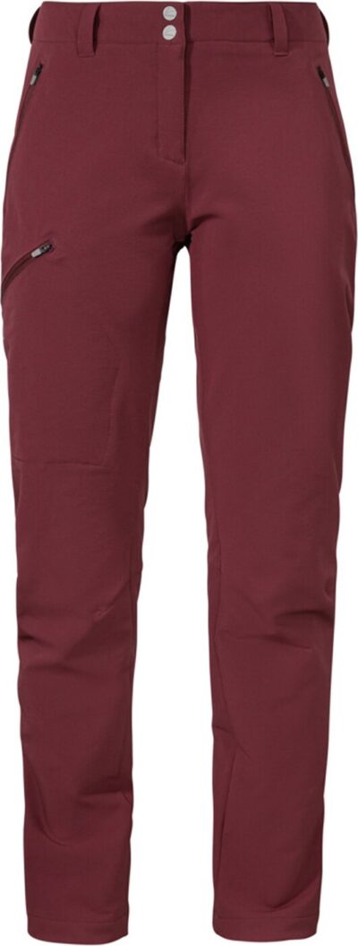 SCHÖFFEL Pants Ascona Warm L DARK BURGUNDY [Digital]