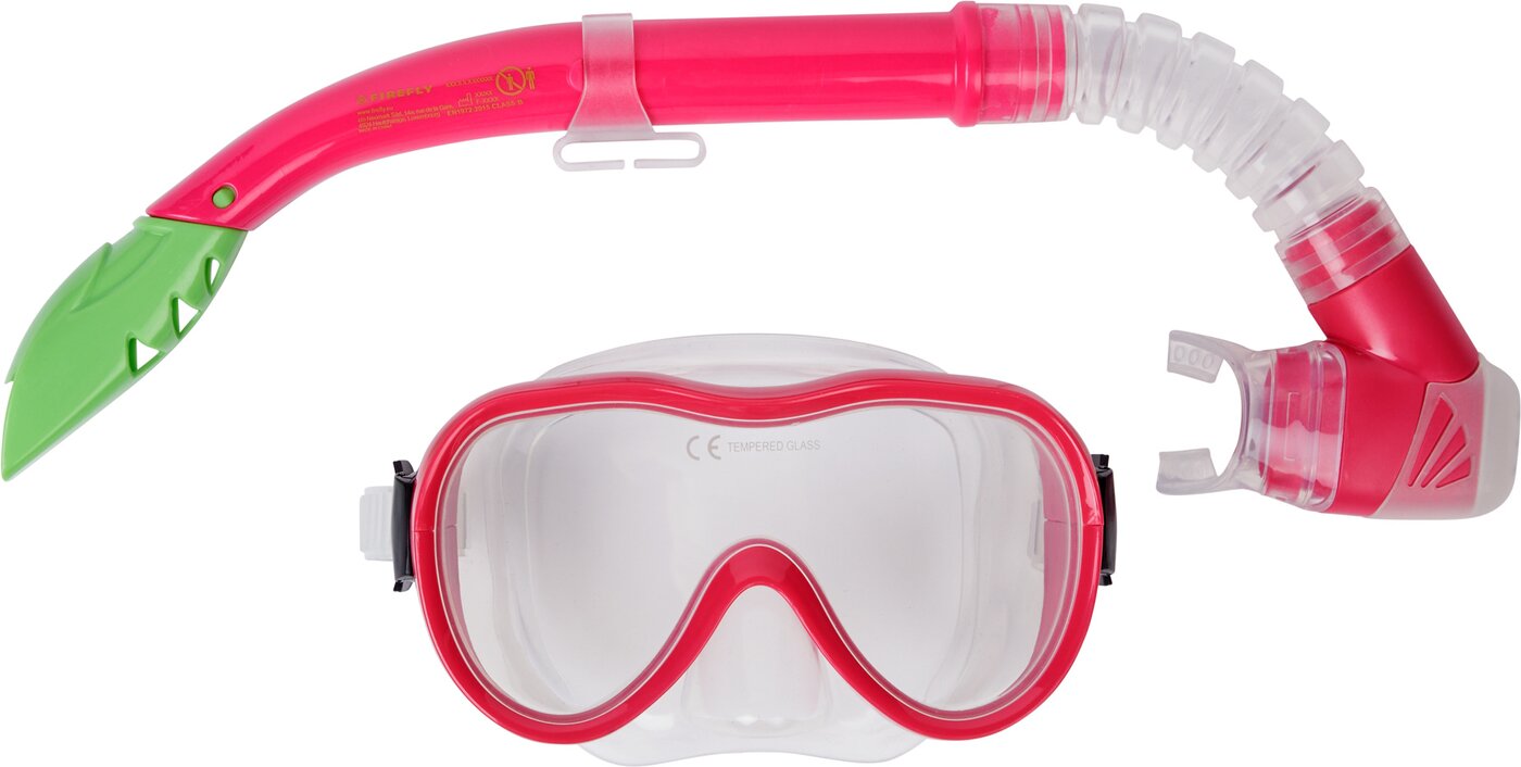 FIREFLY Ki.-Tauch-Set ST5 II J PINK/GREEN LIME