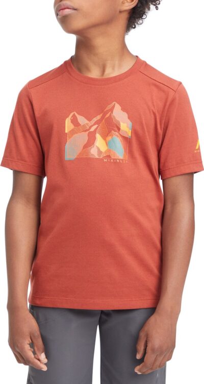 McKINLEY Ju.-T-Shirt Ellis B RED RUST – Bild 2