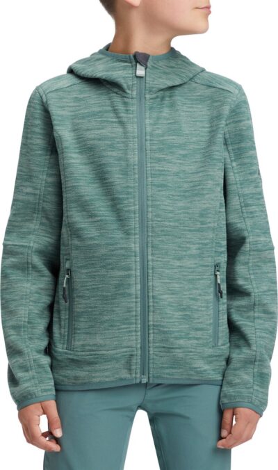 McKINLEY Ju.-Unterjacke Choco III jrs MELANGE/GREEN SMOKE – Bild 5