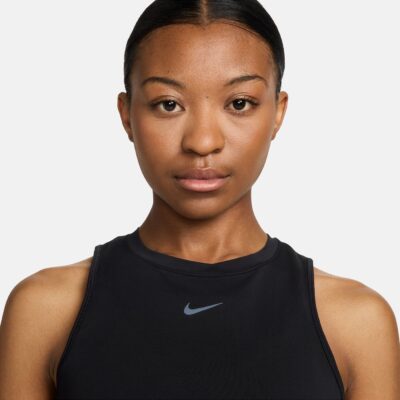 NIKE W NK ONE CLASSIC DF TANK BLACK/BLACK – Bild 5