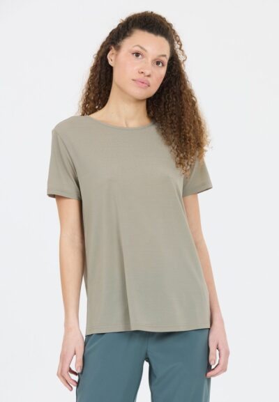 ATHLECIA Lizzy W Slub S/S Tee FOREST FOG [Digital] – Bild 3