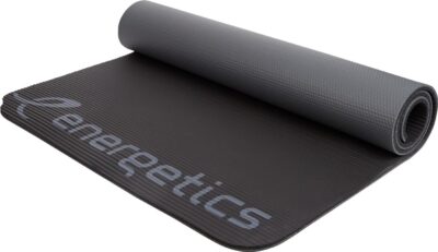 ENERGETICS Gymnastik-Matte NBR Mat 185 cm 1.5 BLACK/GREY DARK
