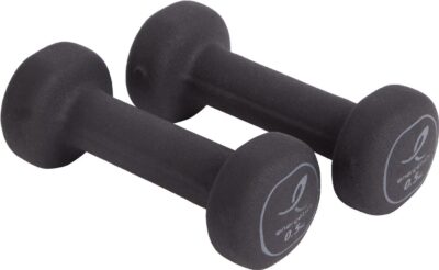 ENERGETICS Hantel Neoprene Dumb. Pairs BLACK/GREY DARK