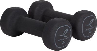 ENERGETICS Hantel Neoprene Dumb. Pairs BLACK/GREY DARK – Bild 3