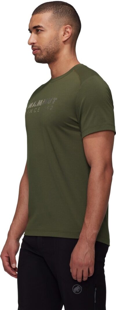 MAMMUT Trovat T-Shirt Men Logo DARK MARSH [Digital] – Bild 4
