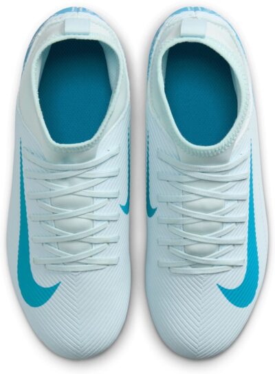 NIKE JR SUPERFLY 10 CLUB FG/MG GLACIER BLUE/BLACK – Bild 3