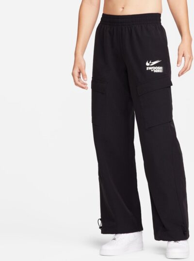 NIKE W NSW CARGO WOVEN GLS BLACK/SAIL