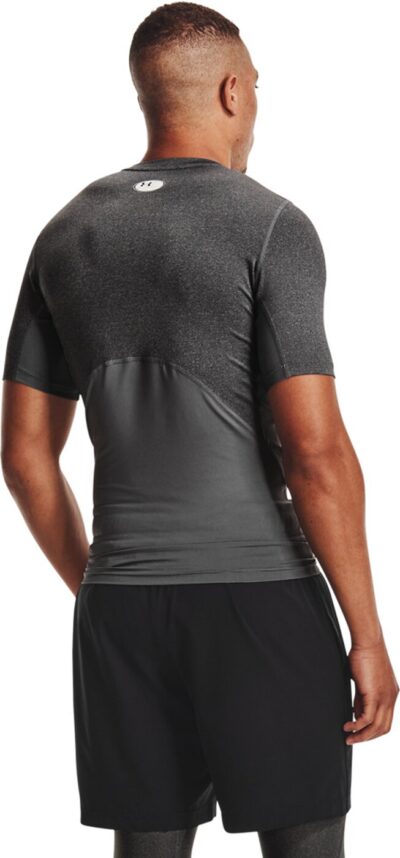 UNDER ARMOUR UA HG ARMOUR COMP SS CARBON HEATHER – Bild 4