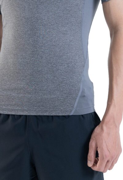 UNDER ARMOUR UA HG ARMOUR COMP SS CARBON HEATHER – Bild 8