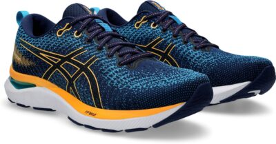 ASICS GEL-GLORIFY 6 BLUE EXPANSE/STADIUM ORANGE – Bild 4