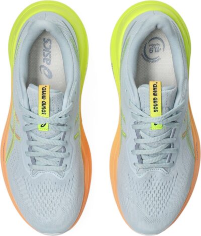 ASICS GT-1000 13 PARIS COOL GREY/SAFETY YELLOW – Bild 3