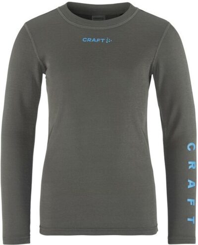 CRAFT CORE WARM BASELAYER SET JR GRANITE/RAY