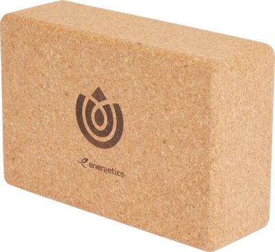 ENERGETICS Zub. Gymnastik Yoga Cork Block BROWN LIGHT