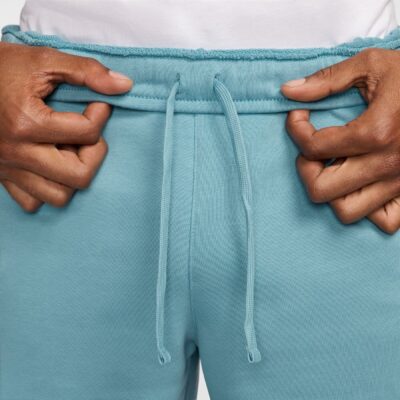 NIKE M NSW SW AIR SHORT FT DENIM TURQ/WHITE/BLACK – Bild 5