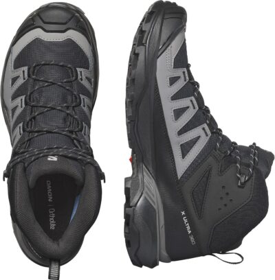 SALOMON SHOES X ULTRA 360 MID GTX B BLACK/MAGNET/PEWTER – Bild 3