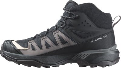 SALOMON SHOES X ULTRA 360 MID GTX W Bl BLACK/PLUM KITTEN/SHALE – Bild 4