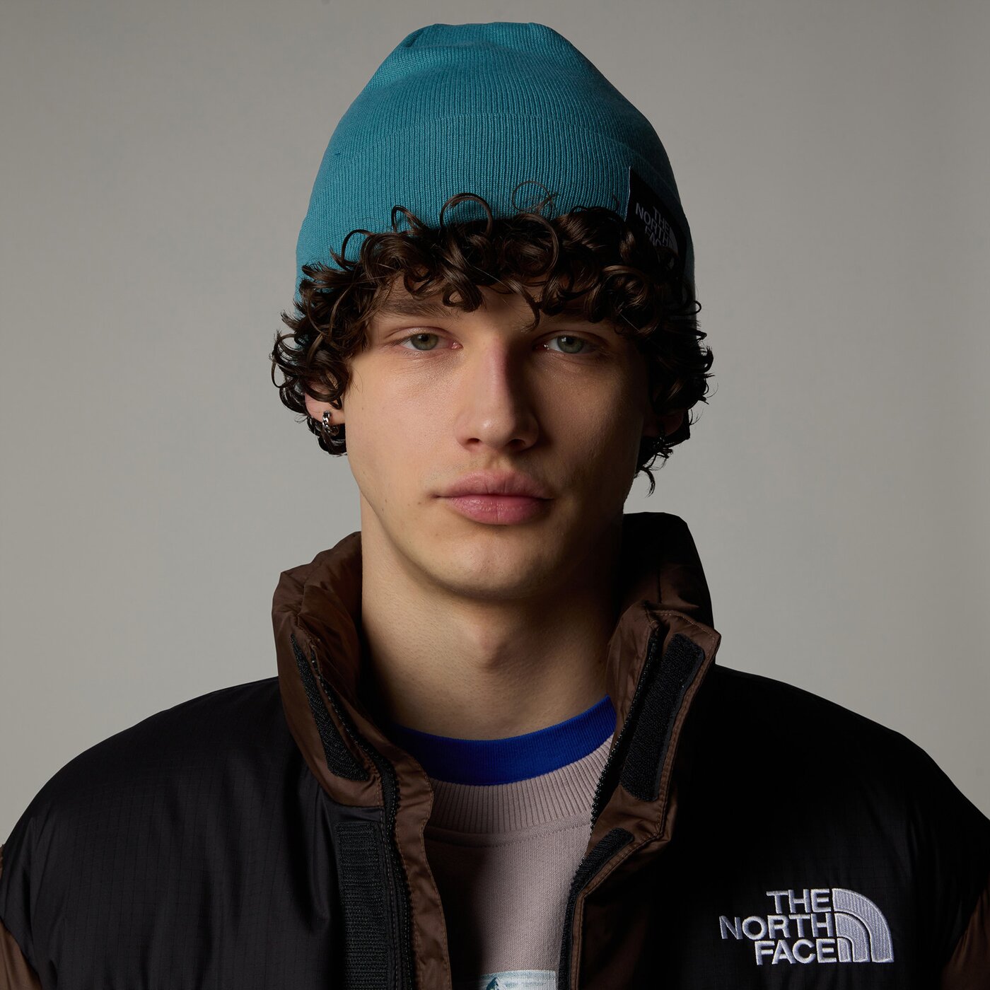 THE NORTH FACE DOCK WORKER RECYCLED BEANIE ALGAE BLUE – Bild 2