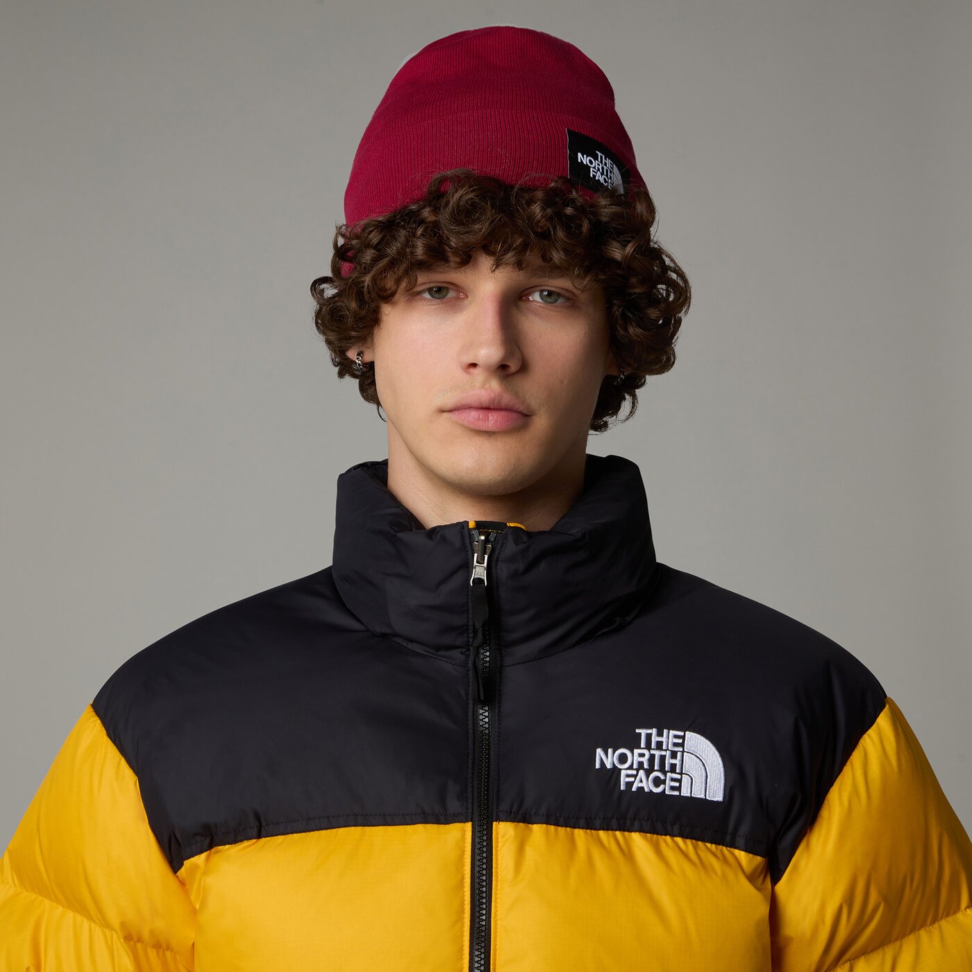 THE NORTH FACE DOCK WORKER RECYCLED BEANIE BEETROOT – Bild 2
