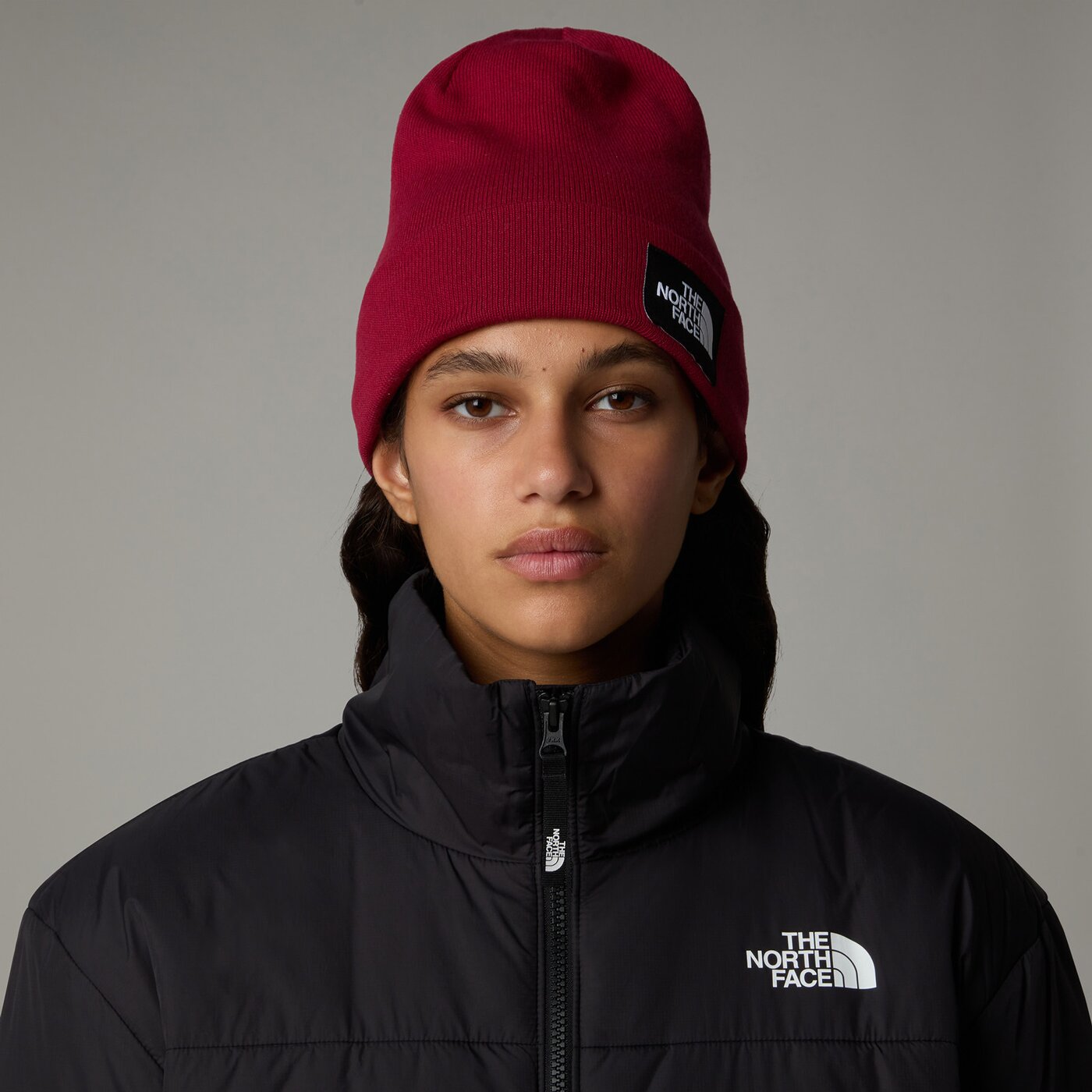 THE NORTH FACE DOCK WORKER RECYCLED BEANIE BEETROOT – Bild 3