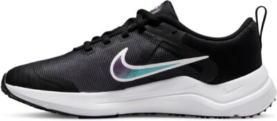 NIKE NIKE DOWNSHIFTER 12 NN (GS) BLACK/WHITE-DK SMOKE GREY – Bild 7