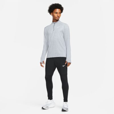 NIKE M NK DF ELMNT TOP HZ SMOKE GREY/GREY FOG/HTR/RE – Bild 3