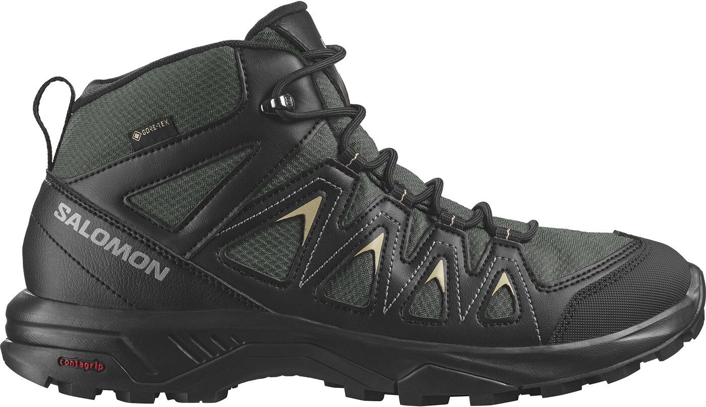 SALOMON SHOES X BRAZE MID GTX Ubnchi/Black/Slagr URBAN CHIC/BLACK/SLATE GREEN