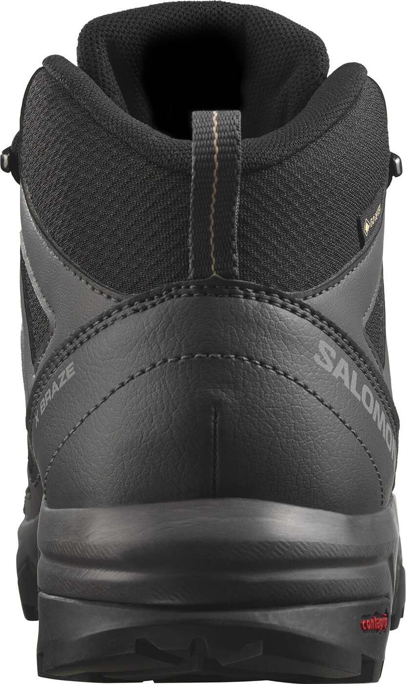 SALOMON SHOES X BRAZE MID GTX W Black/Mgnt/Hzlnu BLACK/MAGNET/HAZELNUT – Bild 7