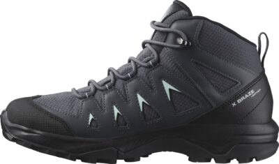 SALOMON SHOES X BRAZE MID GTX W Ebony/Indink/Ble EBONY/INDIA INK/BLEACHED AQUA