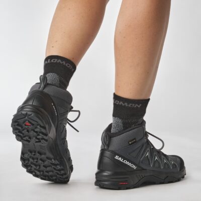 SALOMON SHOES X BRAZE MID GTX W Ebony/Indink/Ble EBONY/INDIA INK/BLEACHED AQUA – Bild 3