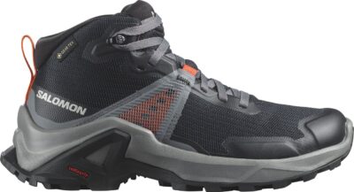 SALOMON SHOES X RAISE MID GTX J Black/QuSh/Drfir BLACK/QUIET SHADE/DRAGON FIRE