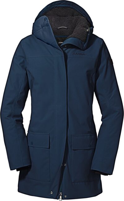 SCHÖFFEL Ins. Parka Rotterdam L NAVY BLAZER [Digital]