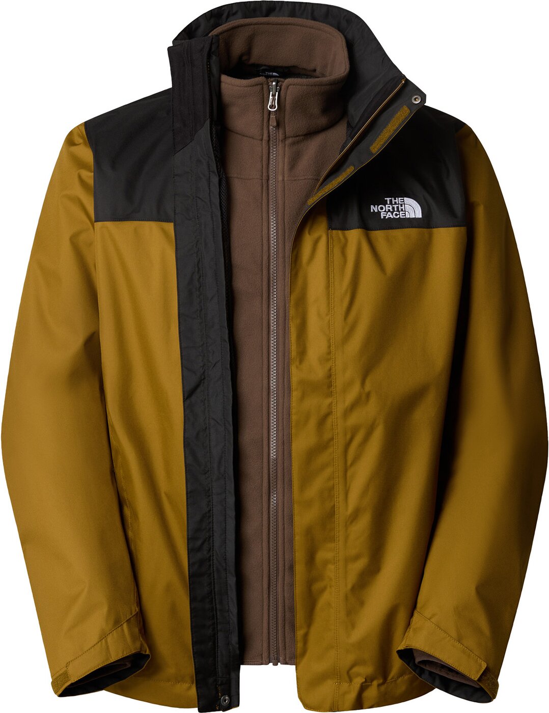 THE NORTH FACE M EVOLVE II TRICLIMATE JACKET MOSS GREEN/TNF BLACK – Bild 3
