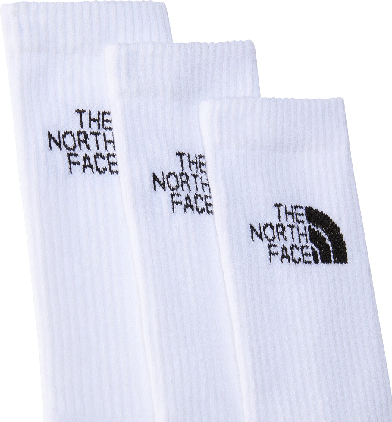 THE NORTH FACE MULTI SPORT CUSH CREW SOCK 3P TNF WHITE – Bild 2
