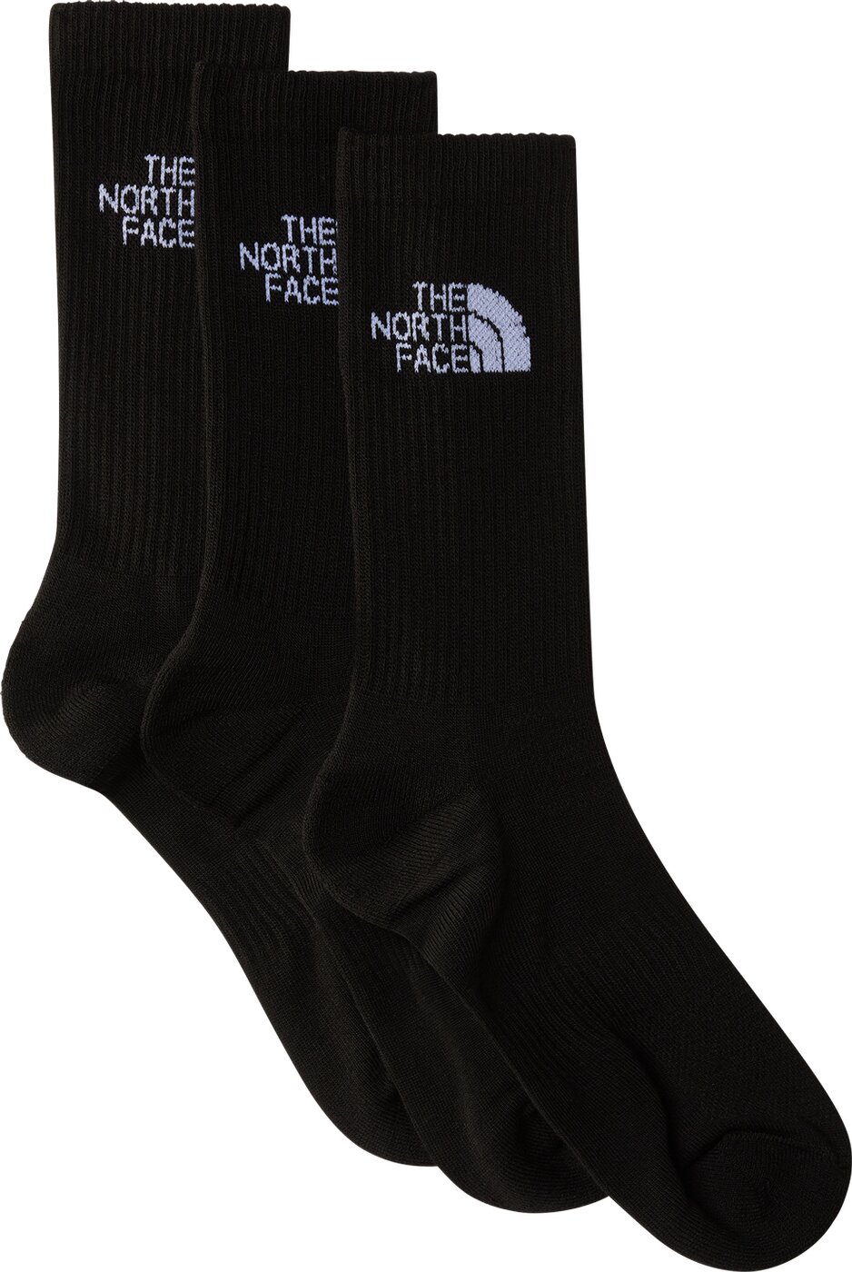 THE NORTH FACE MULTI SPORT CUSH CREW SOCK 3P TNF BLACK