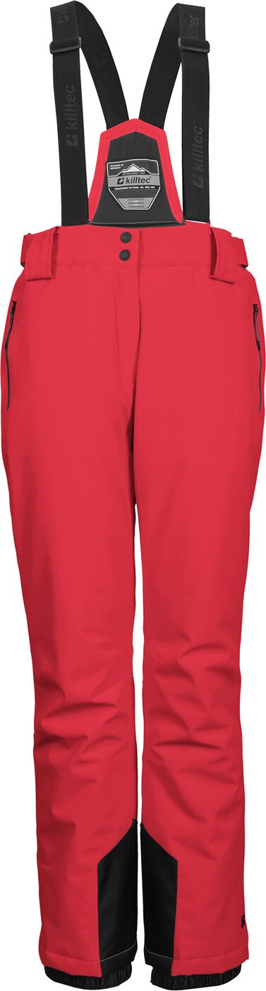 KILLTEC KSW 249 WMN SKI PNTS MODERN RED