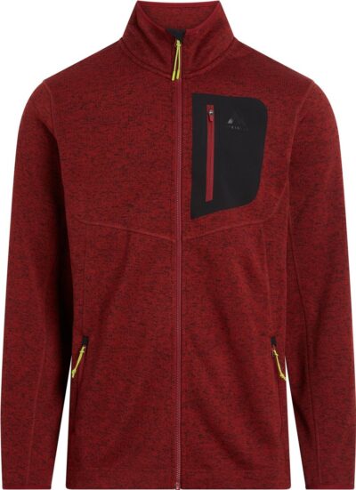 McKINLEY He.-Unterjacke Skeena III M MELANGE/RED DARK