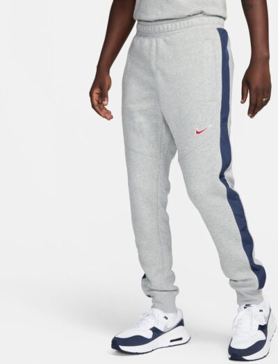 NIKE M NSW SP FLC JOGGER BB DK GREY HEATHER/THUNDER BLUE