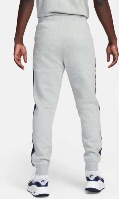 NIKE M NSW SP FLC JOGGER BB DK GREY HEATHER/THUNDER BLUE – Bild 2