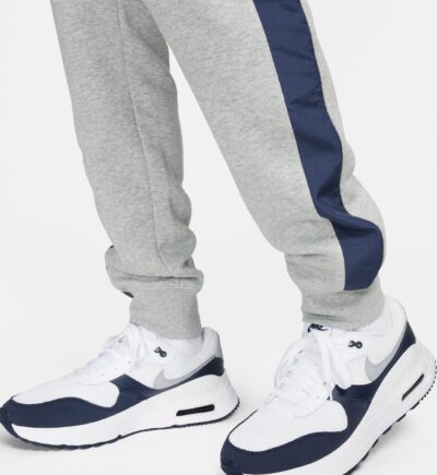 NIKE M NSW SP FLC JOGGER BB DK GREY HEATHER/THUNDER BLUE – Bild 6