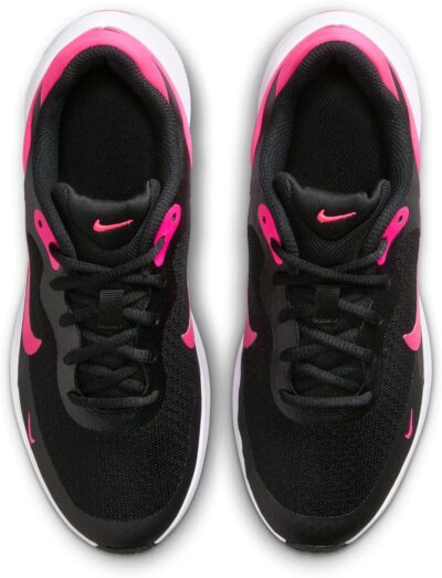 NIKE NIKE REVOLUTION 7 (GS) BLACK/HYPER PINK-WHITE – Bild 4