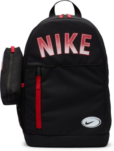 NIKE Y NK ELMNTL BKPK- CAT GFX SP24 BLACK/ANTHRACITE/UNIVERSITY RE